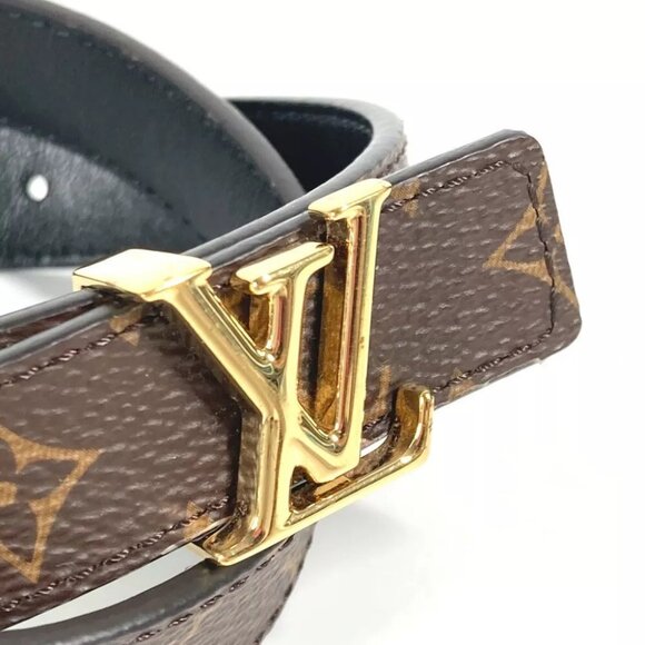 LOUIS VUITTON M0431M Monogram Belt-LV Iconic 20MM Reversible Thin belt - Picture 15 of 16